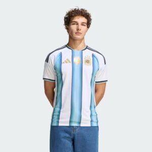 ADIDAS Argentina  Jersey Version 2025-26 World Cup Champions  Size L NWT